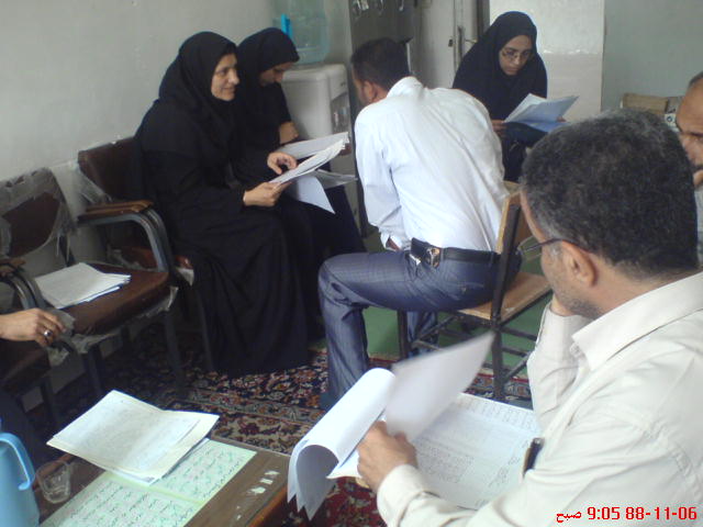 بازديد سرگروه هاي آموزشي خمير